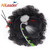 Rejea Natural Clip In Afro Hair Bun Jet Black Purple Blue Synthetic Kinky Curly Puff Ponytail Drawstring Extension For Women