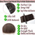 Rejea HAIR 5 Clips Synthetic Hair Long Straight Clip In Hair Extensions False Hair Black Hair Pieces for Women