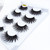 Rejea 4 Pair 3D Faux Mink Hair False Eyelashes Natural/Thick Long Multilayers Thick Mink Eye Lashes Makeup Cruelty-free Fake Eyalash