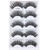 Rejea 3D Mink False Eyelashes 5 Pairs/set Thick Lashes Reusable Fake Eyelashes Fluffy HandMade Eyelashes Extension Eyalashes