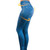 Rejea Women Legs Shaping Leggings Jeans Pants Pull-on Skinny Elastic Trousers