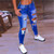 Rejea Light Blue Ripped Jeans Women Street Style Sexy Mid Rise Distressed Trouser Stretch Skinny Hole Denim Pencil Pants