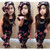 Rejea Fashion Girl Clothing Set Summer Suit For Girls Cotton Children Clothes Sets Sleeveless Tops+Pants+Headband 3 pcs Girl Suits