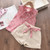Rejea Bear Leader Girls Clothing Sets Summer Kids Clothes Floral Chiffon Halter+Embroidered Shorts Straw Children Clothing