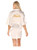 Rejea 4pc set of bride robe eyemask slippers sash bridesmaid wedding bridal party Bachelorette bathrobe getting ready robes
