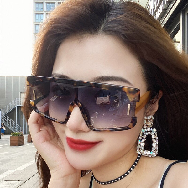 Rejea Big Sunglasses Women Fashion Sunglasses For Women Eyewear Luxury Designer Shades For Woman Sun Glasses