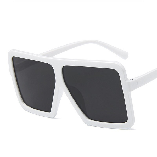Rejea European and American Large Frame Sunglasses Men and Women Fashion Square Glasses Driver Driving Sun Glasses
