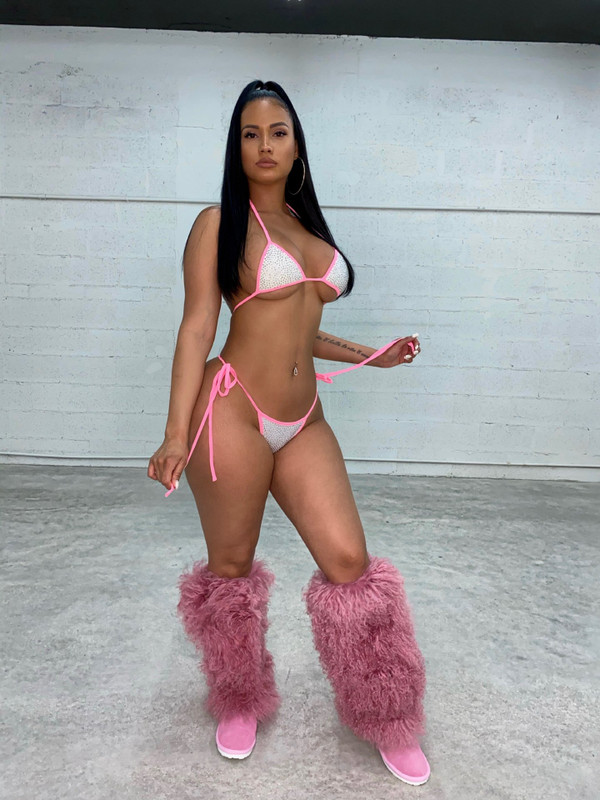 Rejea 3 Piece Set Bikini Set Sheer Mesh Transparent See Through Sexy Beach Swimsuit Summer Sequin Diamond Lace Up Swim Set