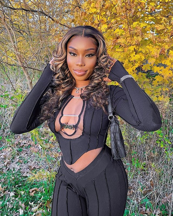 Rejea Sexy tight fitting Striped Crop Top two piece Set high elastic Holow Out mesh Patchwork stitching trousers knit suit