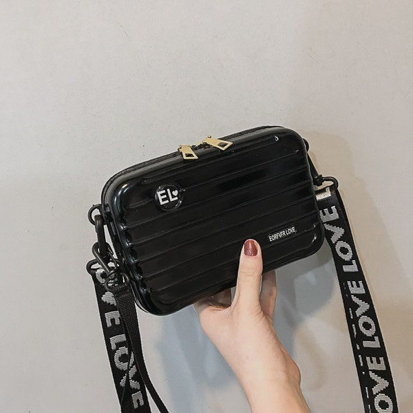Rejea Luxury Hand Bags for Women New Suitcase Shape Totes Fashion Mini Luggage Bag Women Famous Brand Clutch Bag Mini Box Bag