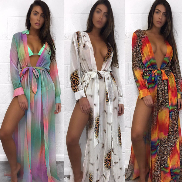 Rejea New Summer Sexy Beach Cover Up Women Dress Tunic Pareos Ladies Kaftan Robe Cover-up Woman Beach Wear Swimsuit