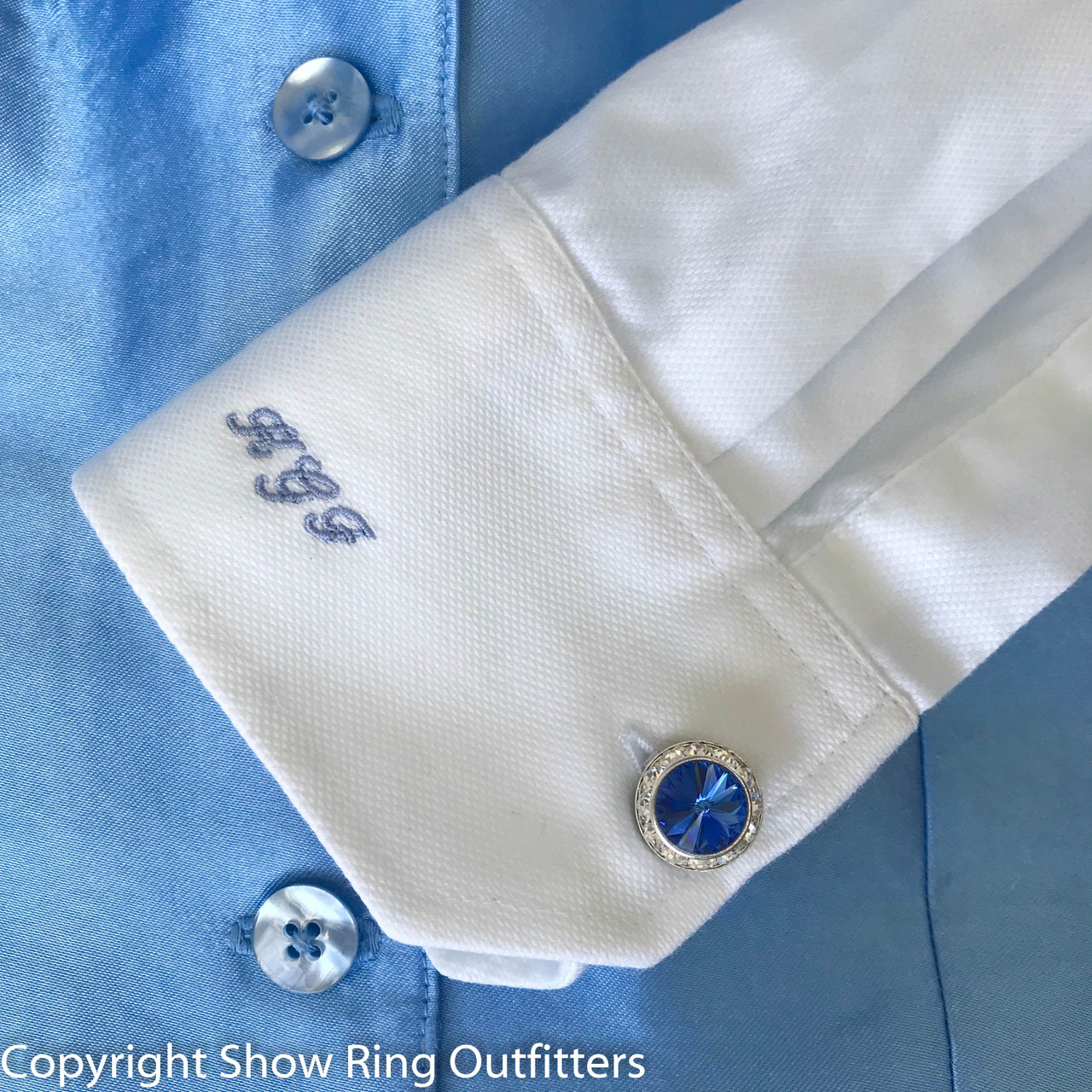 Shirt Cuff Button Covers, 25 colors, set of 2 (Faux Cufflinks