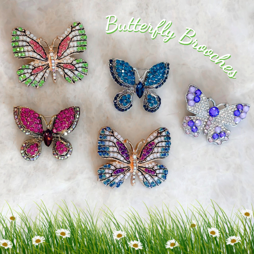 Butterfly Brooches/Show Sets