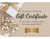 Gift Certificates, $20 and up