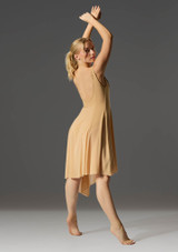 Move Dance Contemporary-Tanzkleid Cressida Nude Back [Tan]