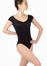 So Danca Ballett-Trikot mit weichen Pads Schwarz [Schwarz]