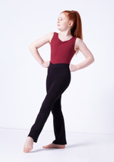Bloch Kinder Jazzpants Coupe Schwarz Vorderseite 2 [Schwarz]