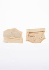 Capezio Thongz Footundeez - Ballenschutz Tan 2 [Tan]