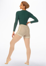 Intermezzo Tanz-Shorts aus Baumwolle Grau Rückseite [Grau]