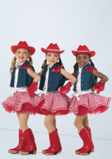 Weissman Cowgirl Rockin' Rot Vorderseite [Rot]