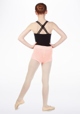 Bloch Wärme-Shorts mit Bubble-Knit Rosa Rückseite [Rosa]