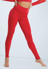 Weissman Lustre High-Waist Leggings