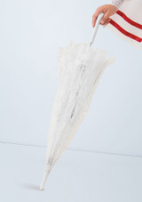Weissman Lace Umbrella Weiß 2 [Weiß]