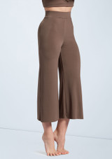 Weissman Matte Jersey Culottes Mokka [Braun]