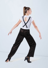 Weissman Mesh Culotte Pants