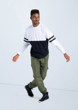 Weissman Boys Cargo Joggers White [White]