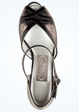 Freed Dancesteps Standard-Tanzschuh Amethyst - 4,2cm Schwarz Unten [Schwarz]
