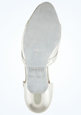 Freed Standard- & Latein-Tanzschuh Nancy 4,2cm - Silber Silber Oben [Silber]