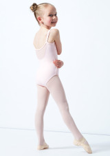 Mirella Ballettanzug mit Schleife Rosa Rückseite [Rosa]