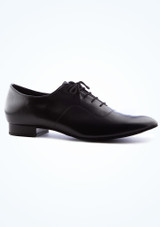 Supadance 2000 Herren Standard-Tanzschuh mit quadratischer Kappe - 2,5cm Schwarz Hauptsächlich 2 [Schwarz]