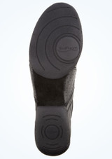 Port Dance Herren Francisco Tanzschuh 0.8" Schwarz Unten 2 [Schwarz]
