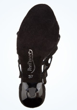 Port Dance Lara Tanzschuh 2.8" Schwarz Unten 2 [Schwarz]
