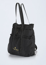 Ballet Rosa Echappe Mehrweg-Rucksack Schwarz Hauptsächlich [Schwarz]