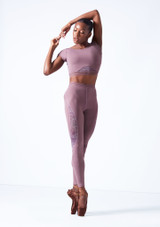 Move Dance Priya Tanz-Leggings Vorderseite [Rosa]