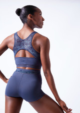 Move Dance Lotus Tanzshorts Rückseite 2 [Blau]