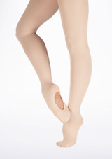 Move Dance Convertible Seamed Dance Tights - Pink Pink Main 2 [Pink]