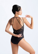 Ballet Rosa Xenia Camisole-Trikot Schwarz Rückseite 2 [Schwarz]