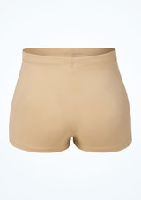 Bloch Starr Shorts mit hoher Taille für Mädchen Sand Rückseite [Tan]