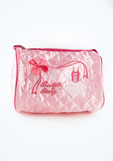 Capezio bestickte Ballett-Tanztasche Rosa Vorderseite [Rosa]