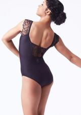 Wear Moi Peya Trikot mit Flügelärmeln Schwarz Vorderseite [Schwarz]