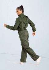 Weissman Zip-Up Hooded Windbreaker Olive [Grün]