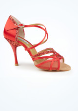 PortDance 800 Tanzschuh - 7 cm [Rot]