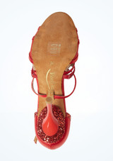 PortDance 800 Tanzschuh - 7 cm [Rot]