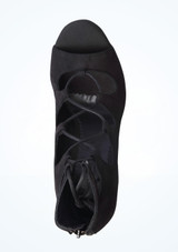 PortDance 805 Tanzschuh - 7 cm. [Schwarz]