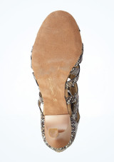 PortDance 804 Tanzschuh - 5,08 cm [Braun]
