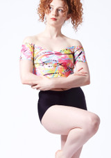 Alegra gemustertes Sandy Crop Top.